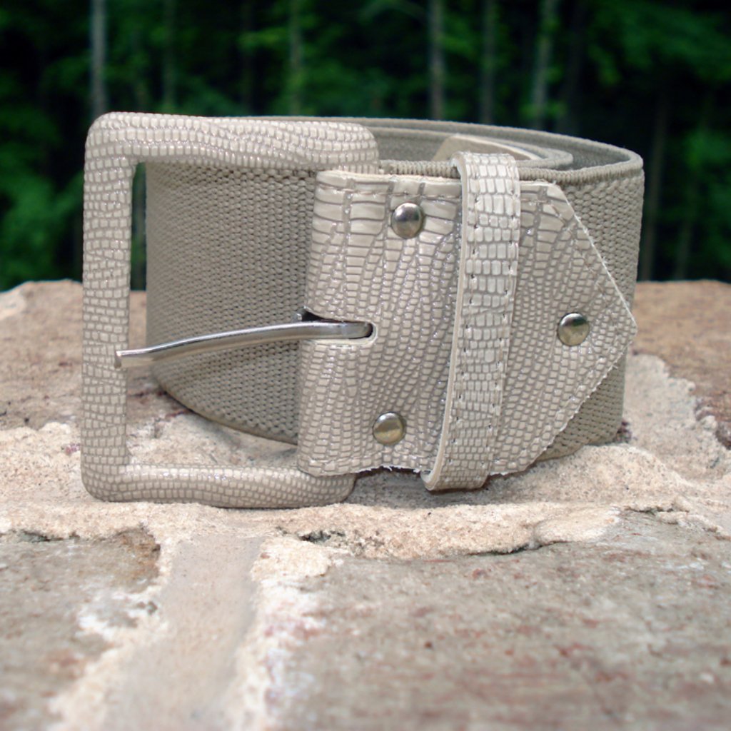 Belt  37 Inches Length  2 Inches Width Beige